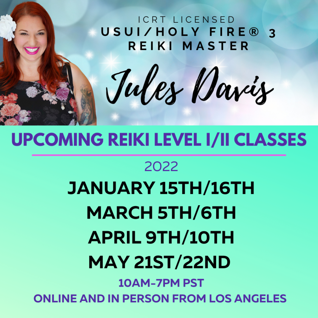 reiki 1-2 classes