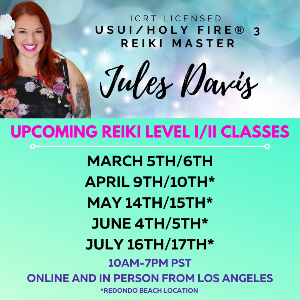 Usui Holy Fire 3 Reiki Level 1 And 2 Certification Classes Los Angeles 5217