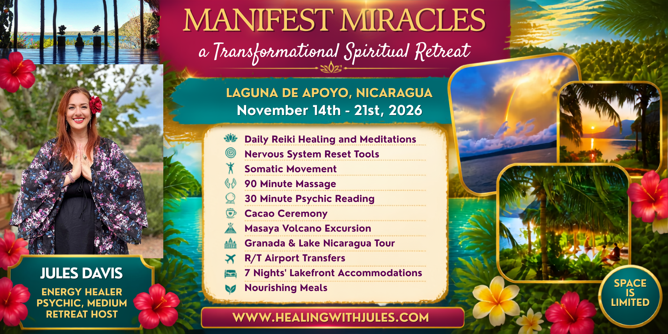 healing retreat in Nicaragua
